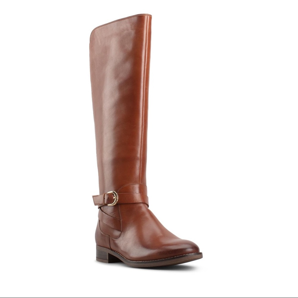 NEW!! Women’s Clarks Hamble High Dark Tan Boot Size 6W